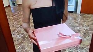 Delivery guy arrived, and I couldn't resist fucking him before my husband got home—he penetrated me bareback and came on my face.