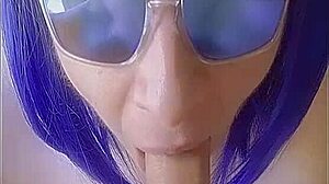 Can This Mature Mom Deepthroat An 8-Inch Uncut Cock And Swallow Every Drop?