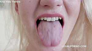 Bree haze in group session begging for more