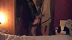 Bisexual crossdressing sissy mark wright gets his ass fucked and anal hooked before cumshot on girlfriends masked face