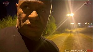 paolla hotwife humiliates old cuckold with outdoor anal and big cock