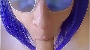 Can This Mature Mom Deepthroat An 8-Inch Uncut Cock And Swallow Every Drop?