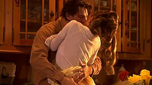 Phoebe and Vanessa Lynn, two 18-year-old friends, share a fun double blowjob experience.