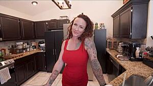 i caught my stepmom with my cum, oh no! luci power in bedroom taboo