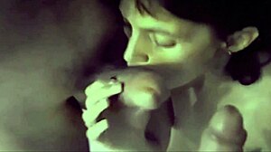 Andrea gets fucked by two men while cuckold records