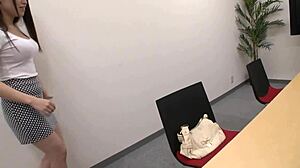 Japanese busty cute teen 18+ idol audition 1