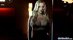 Hey, you're mine now, gonna lick my pussy!