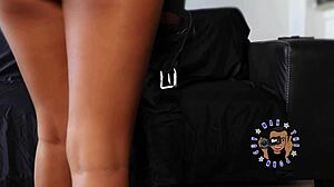 Hazel arrived for a HANDJOB but got more