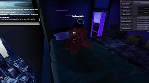Two Hot Demons Engage in Bedroom Sex