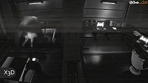 Black Widow Performs Her Anal Duty with Monster Cock