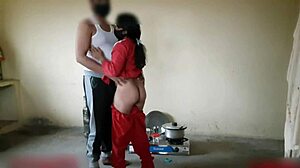 i talk to my indian stepsister about family matters in the kitchen