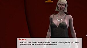 A pornstar with big tits and shaved pussy invites fucking games