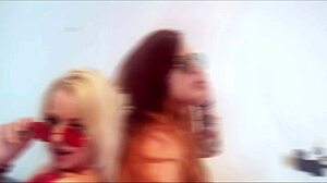 April and chantelle share black cock first time