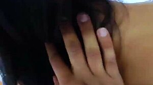 Delivery guy arrived, and I couldn't resist fucking him before my husband got home—he penetrated me bareback and came on my face.