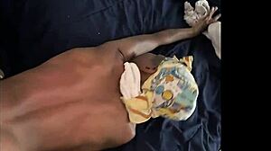 Amateur Fucks Her Hairy Beaver With Big Black Cock