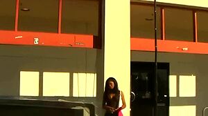 Ariana jollee serves as sushi dish and fuck toy!