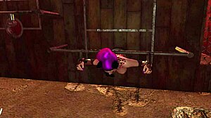 Hey, check out this cartoon gloryhole setup on the wall