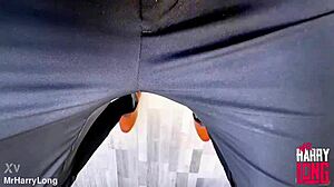 sexy pawg eagerly swallows huge load in interracial blowjob