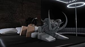 Breeding A Roblox Demon Slut In A Condo