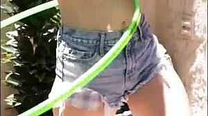 Liz Ashley Strips And Bounces Boobs In First Shoot