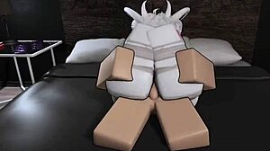 Breeding A Roblox Demon Slut In A Condo