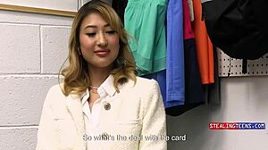 rich asian bratty teen 18+ gets a reality check - mina luxx