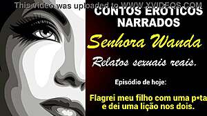 senhora wanda conta transa com filho