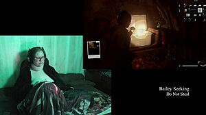 Naked Alan Wake 2 Playthrough Part 13: Bbw Brunette With Long Hair, Glasses, And Tattoo!