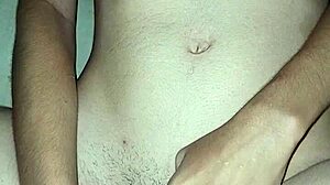 Masturbating Shaved Clit With Toy Orgasm