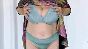 Granny Knows Best: Quick Titty Fuck Blowjob And Cumshot On Huge Tits