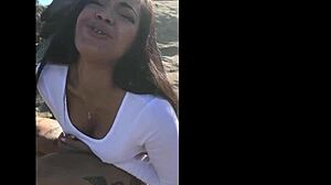 Sexy Ebony Amateur Almost Busted MASTURBATING In Public Park!