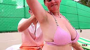 Chores Are Done Right In This Mature Setting