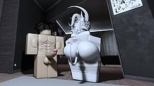 Breeding A Roblox Demon Slut In A Condo