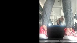 Hot Mexican Teen Bent Over In Gym Leggings For Intense Doggystyle Fuck!