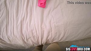 step sister taking care of step bros boner