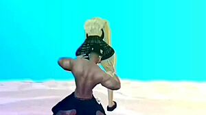 The Encounter Between Margarite La Beatch And Funky Hide