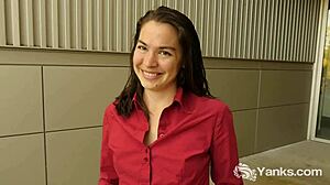 Cute Lilith Masturbating in Bathroom