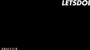 Yoga instructor Clea Gaultier fucks a big cock!