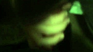 the slut continues sucking the massive black cock in blowjob part two, taking it deep