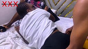 Fucking my big ass stepdaughter, then her teen friend joins 😏