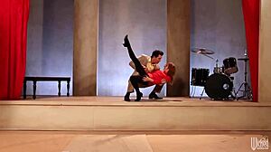 Lexi shows ass in leggings while riding and fucking