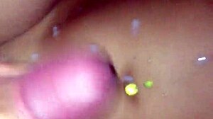 Overwhelmed by ecstasy as a young Czech teen delivers a flawless handjob climaxing in a cumshot during this intimate homemade session