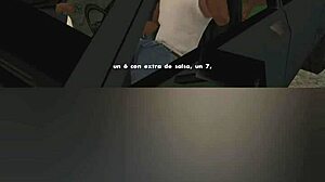 Pov cumshot on boobs in 2004 gta!