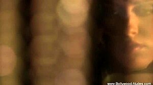 lovely brunette dance gracefully