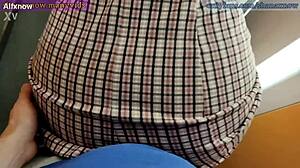 Public Elevator Blowjob Facial Cum Walker!