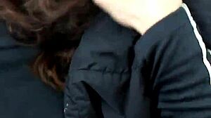 Amber Blowjob In Truck Cum In Mouth Slut Action