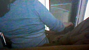 Married Angel Cheats With Hidden Handjob