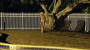 Who Needs Clothes In Public At Night?