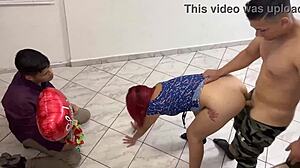 wife caught with neighbor upon return