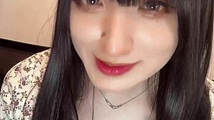 is this short video for tooth fetish? japanese shemale masturbating beautifully